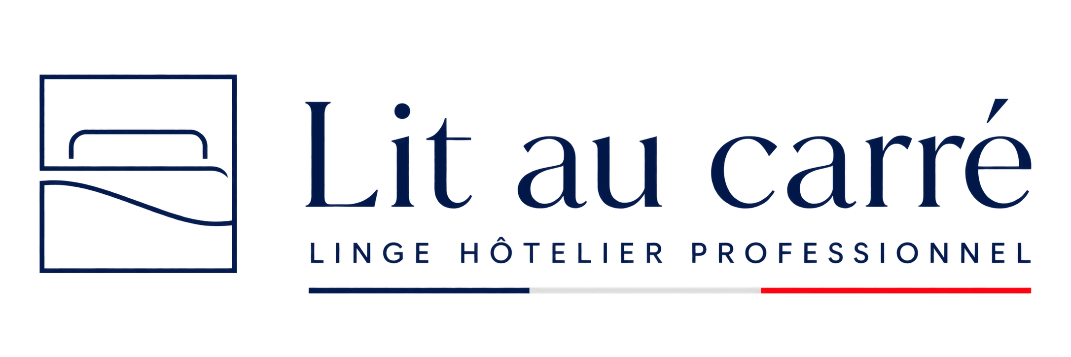 Lit au carré — linge hôtelier professionnel